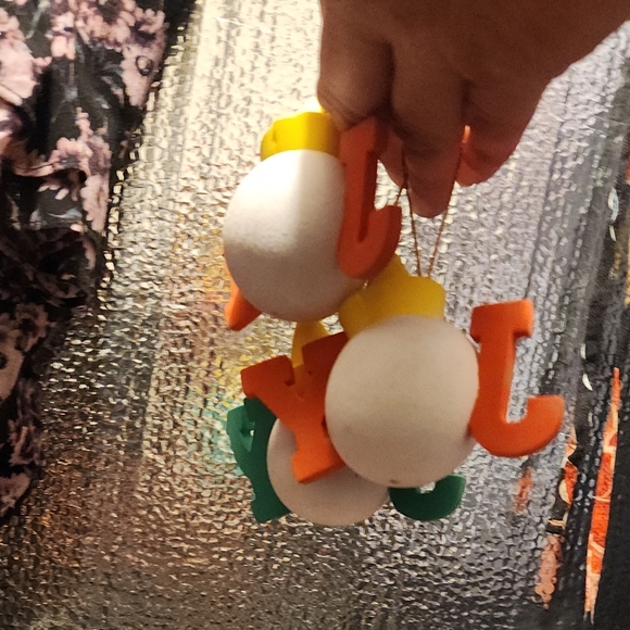 Vt 3 Jack In The‎ Box JOY Antenna Topper Ball Christmas Ornament - Picture 3 of 3